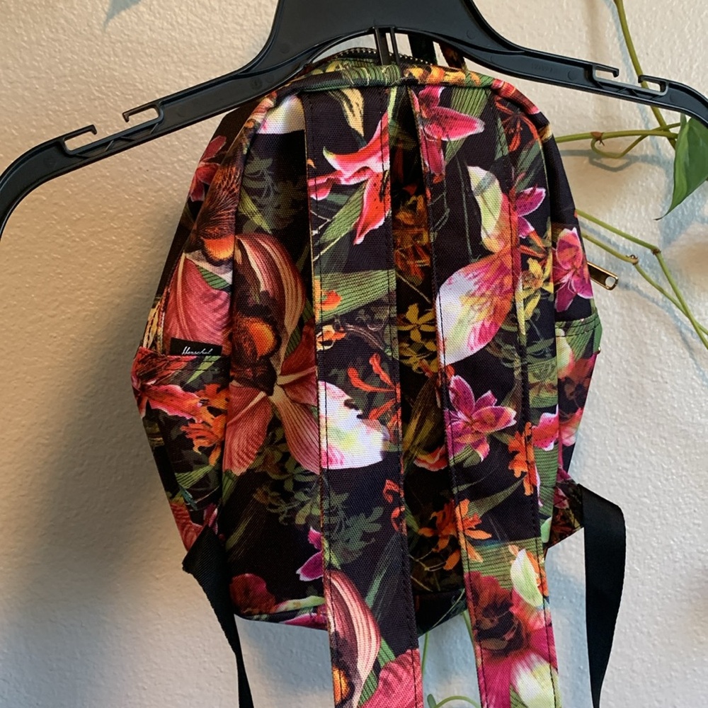 NWOT HERSCHEL X Hoffman Nova Mini Backpack Floral print bag - Picture 7 of 16